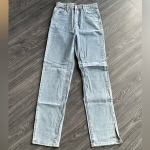 Light wash jeans